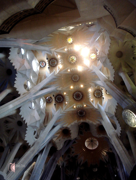 Sagrada famiglia - Εσωτερική οπτική
