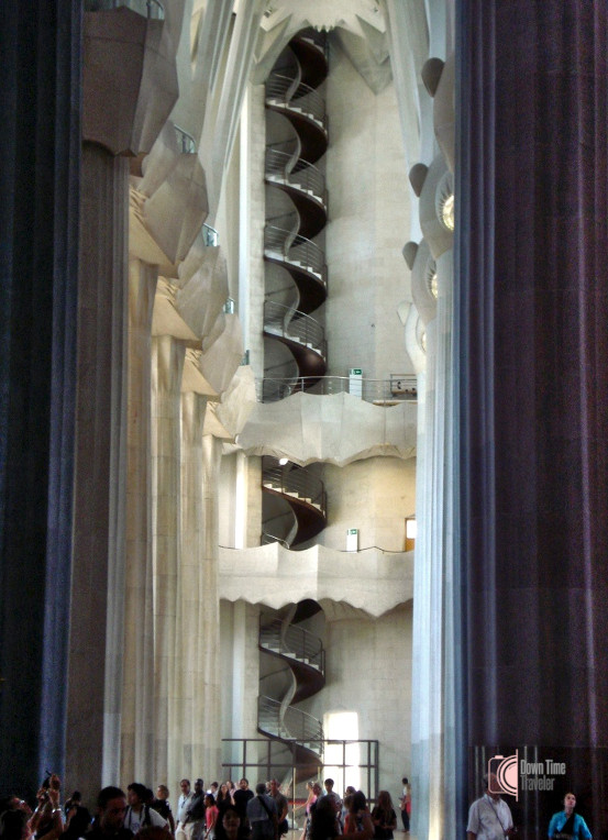 Sagrada famiglia - Εσωτερική οπτική