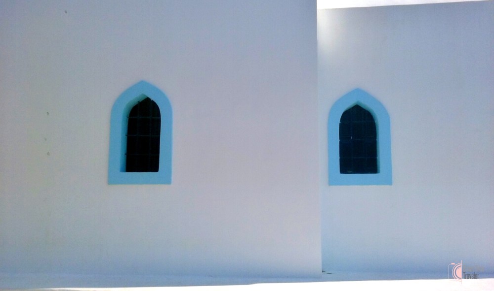 Kyra Panagia white blue