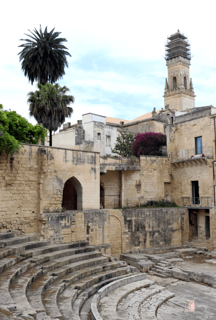 Ancient Augustan Roman Theater In Lecce